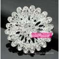 wedding bridal party round bouquet brooch